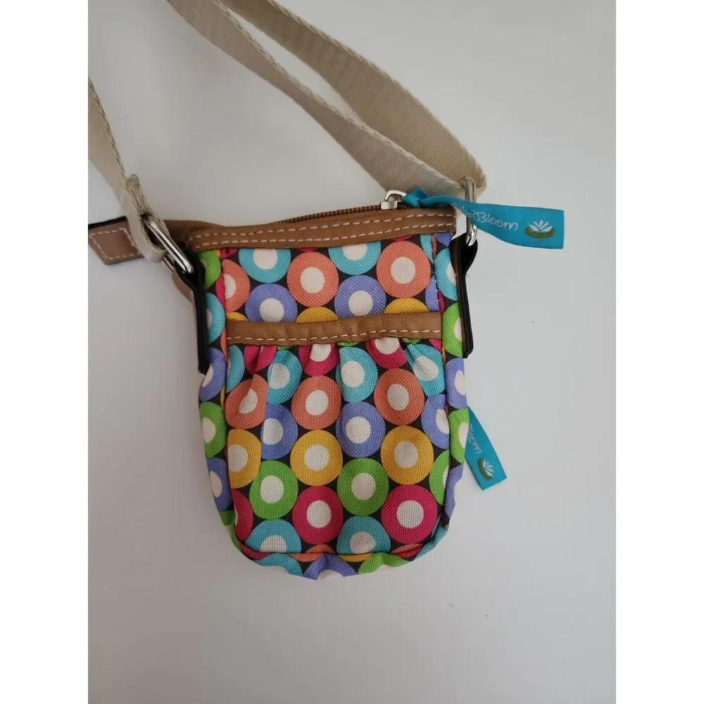 Lily Bloom Women's mini  Crossbody Bag Purse Phone Wallet‎ Multicolor